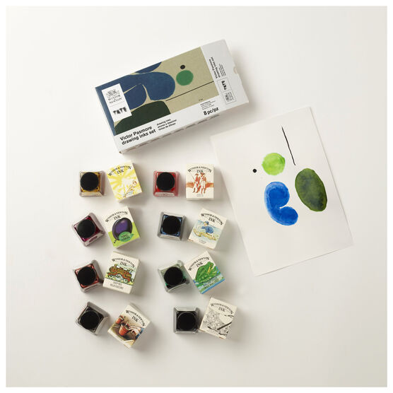 Victor Pasmore drawing inks set lifestyle 2